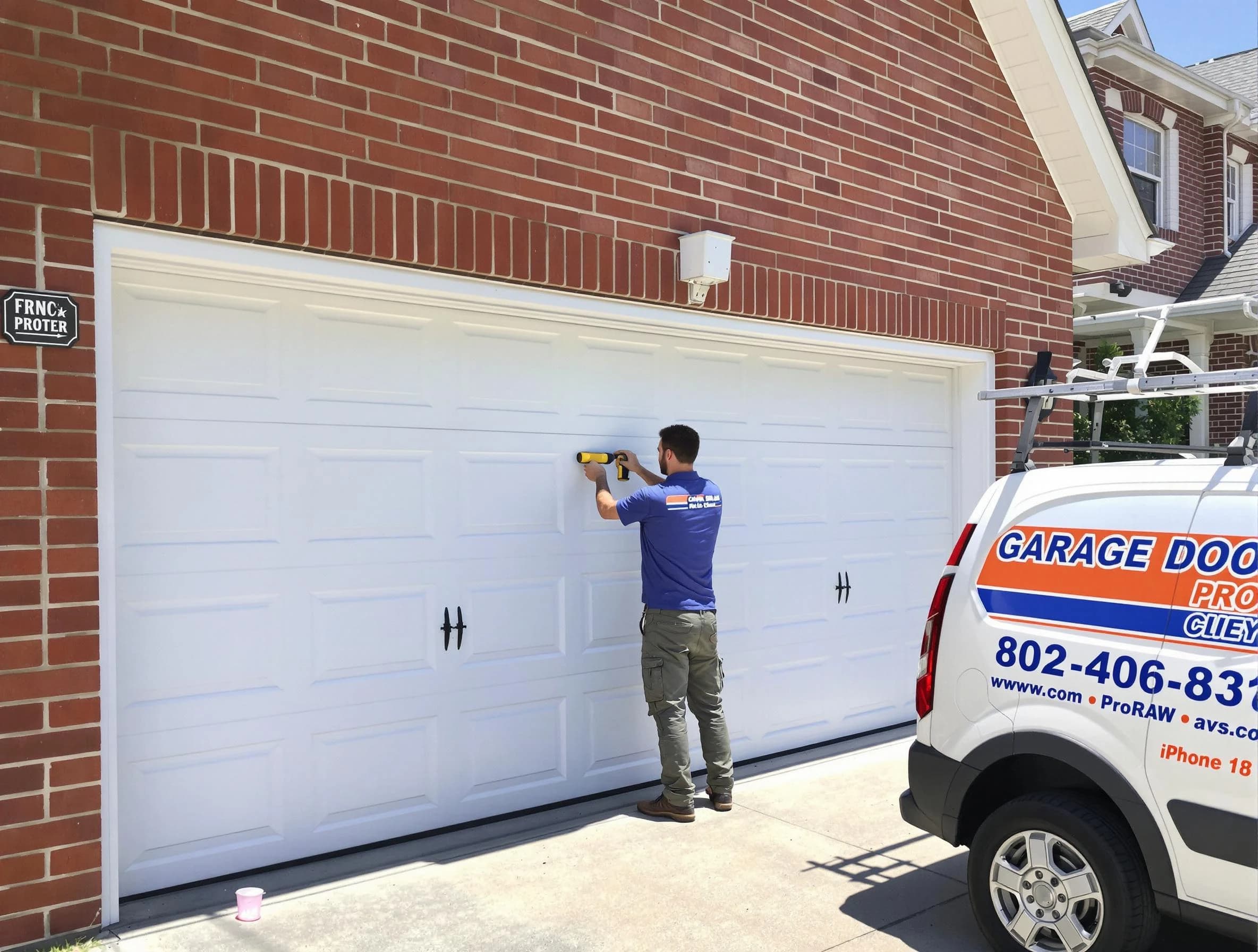 Local garage door repair service by Draper Garage Door Repair in Draper