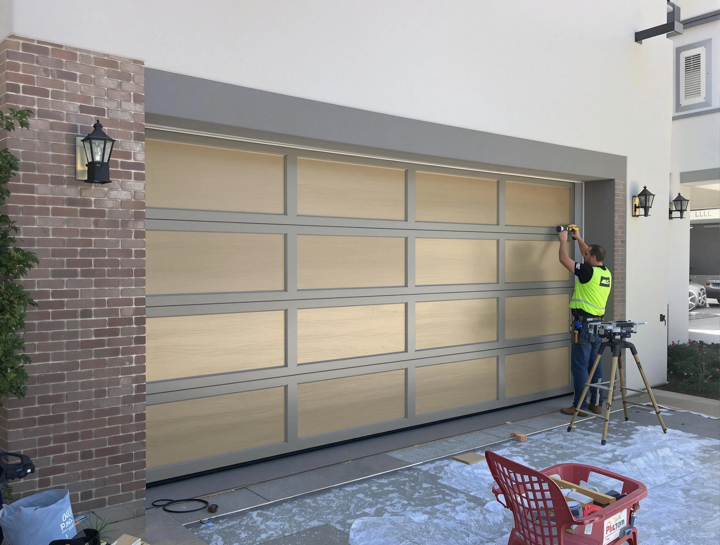 Garage door replacement service by Draper Garage Door Repair in Draper