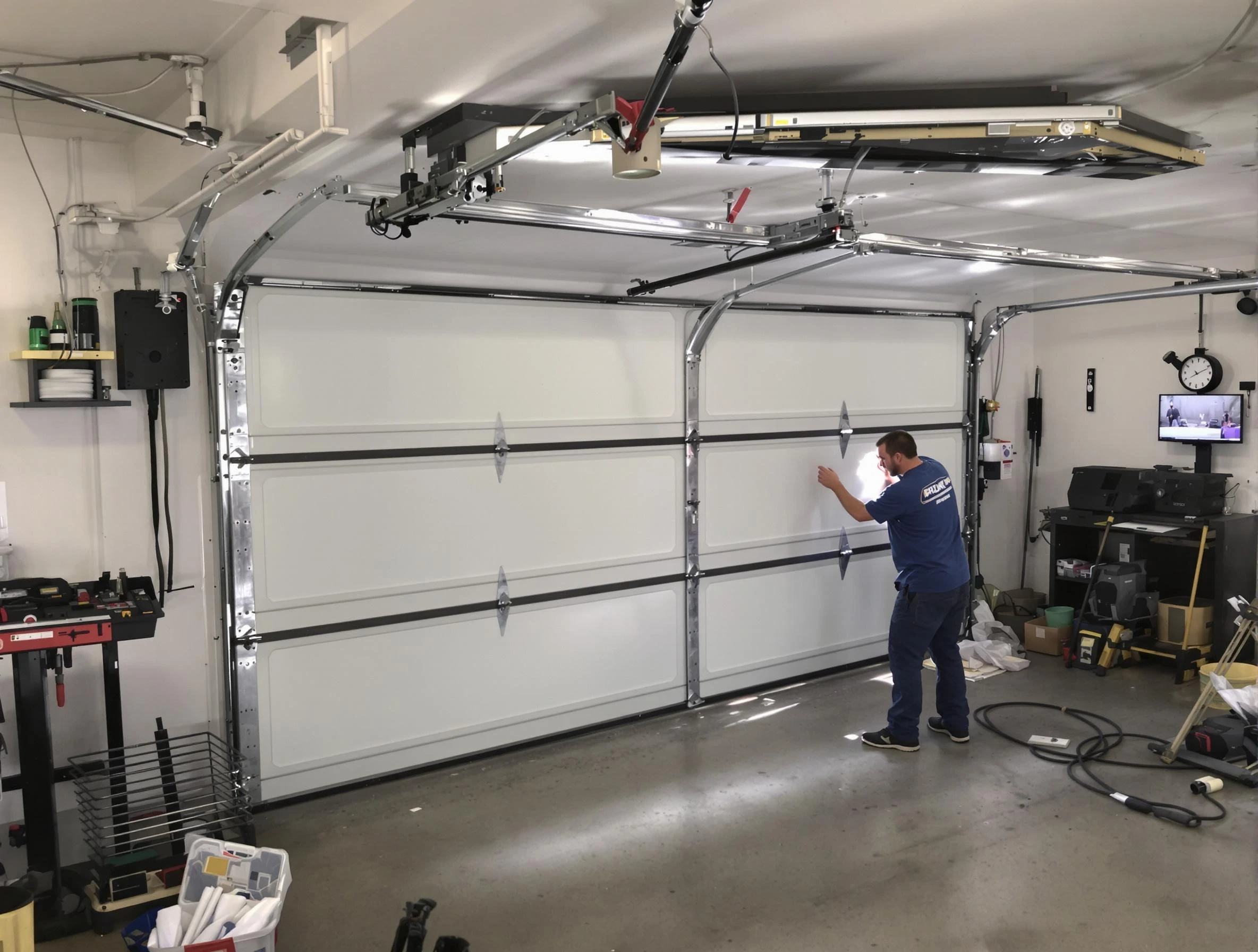 Professional garage door repair service by Draper Garage Door Repair in Draper